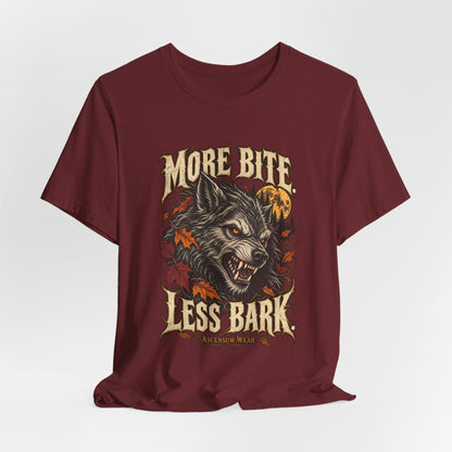 More Bite Less Bark — Halloween Unisex Tee | Ascensum Wear