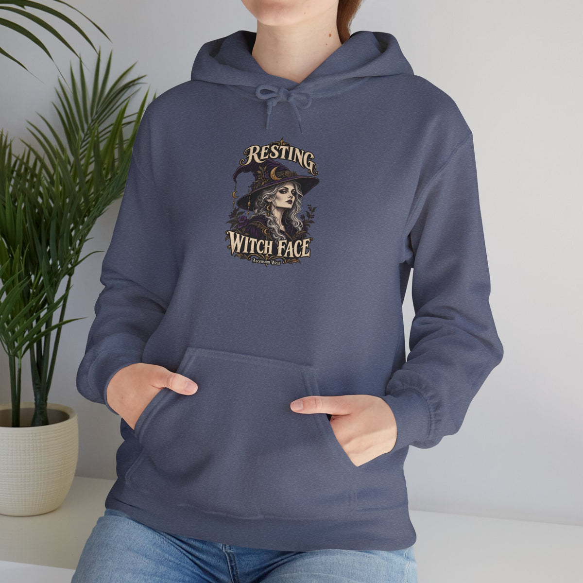 Resting Witch Face — Halloween Unisex Hoodie | Ascensum Wear