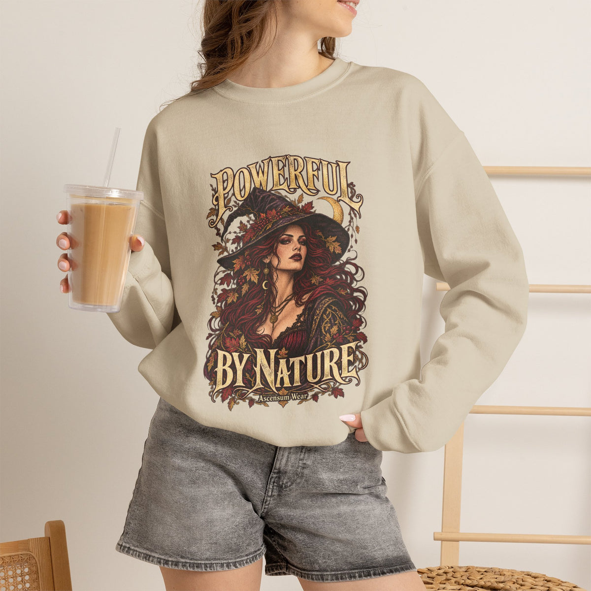 Powered By Nature — Halloween Unisex Crewneck | Ascensum Wear