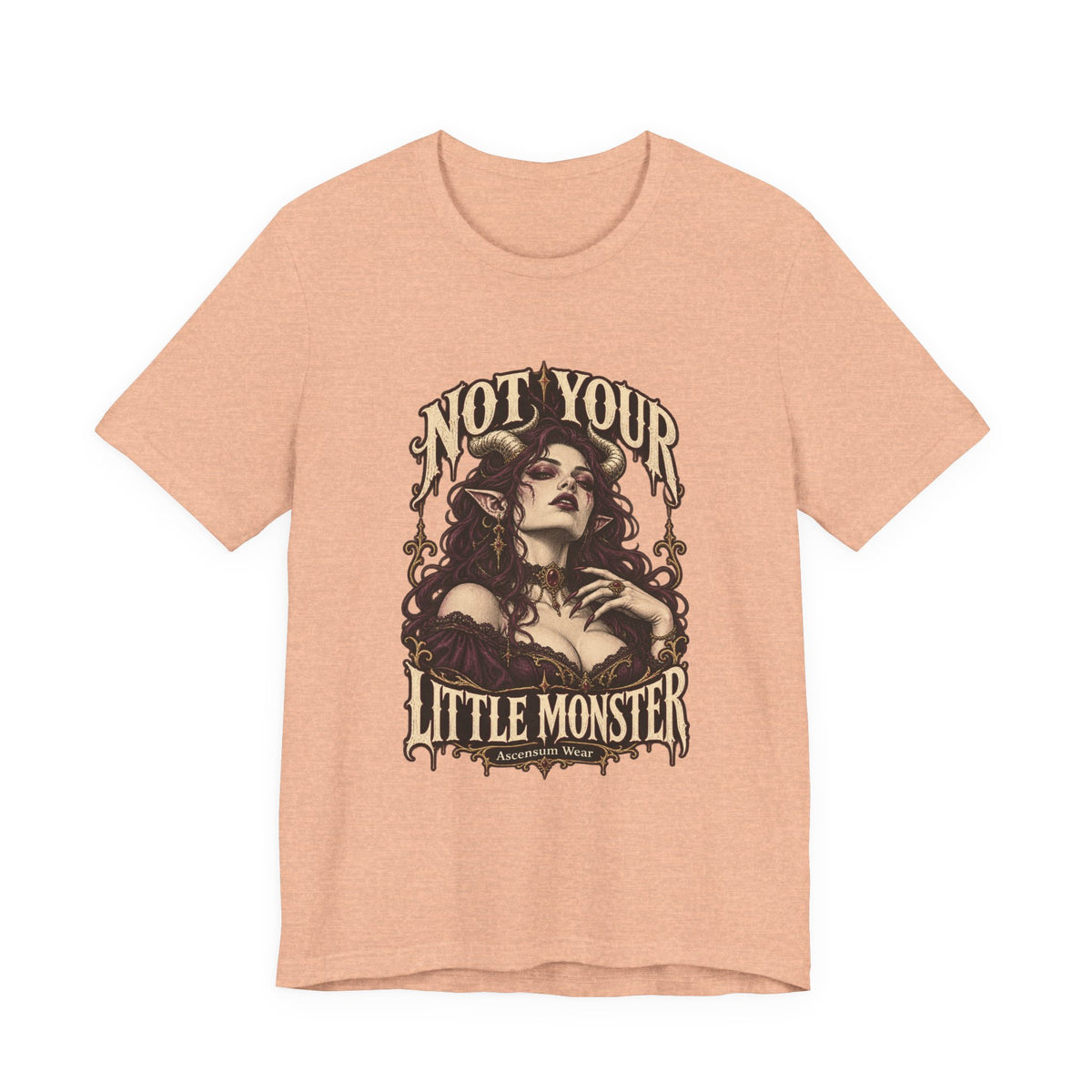 Not Your Little Monster — Halloween Graphic Tee | Ascensum Wear