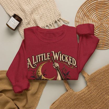 A Little Wicked A Lot Stronger — Halloween Unisex Crewneck Sweatshirt | Ascensum Wear