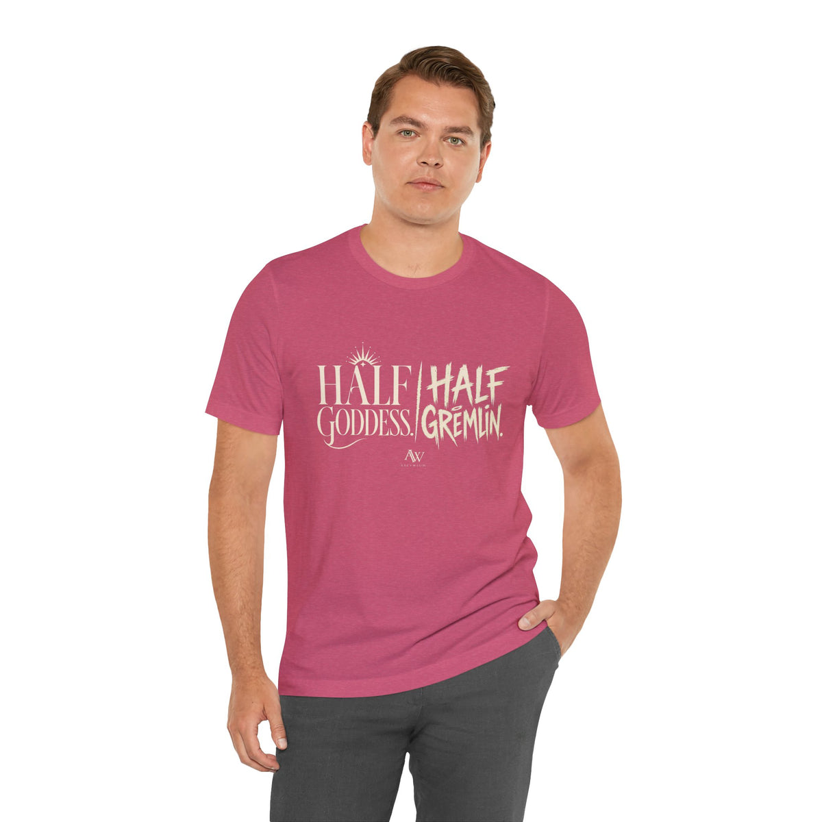 Half Goddess, Half Gremlin — Women's Empowerment Tee | Ascensum Wear