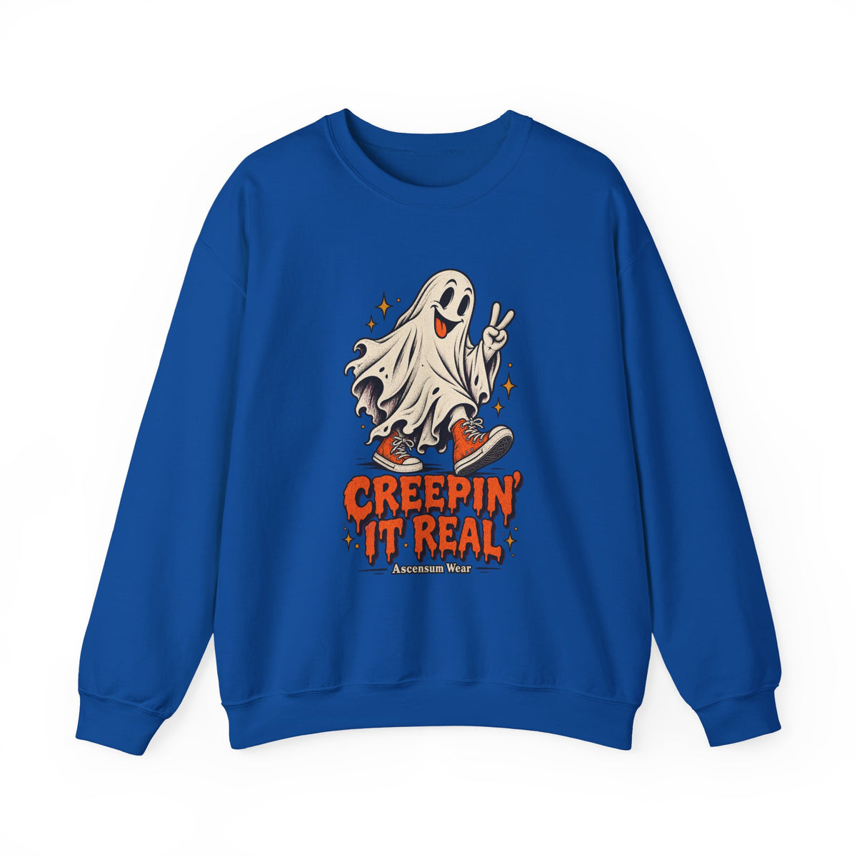 Creepin' It Real — Halloween Unisex Crewneck | Ascensum Wear