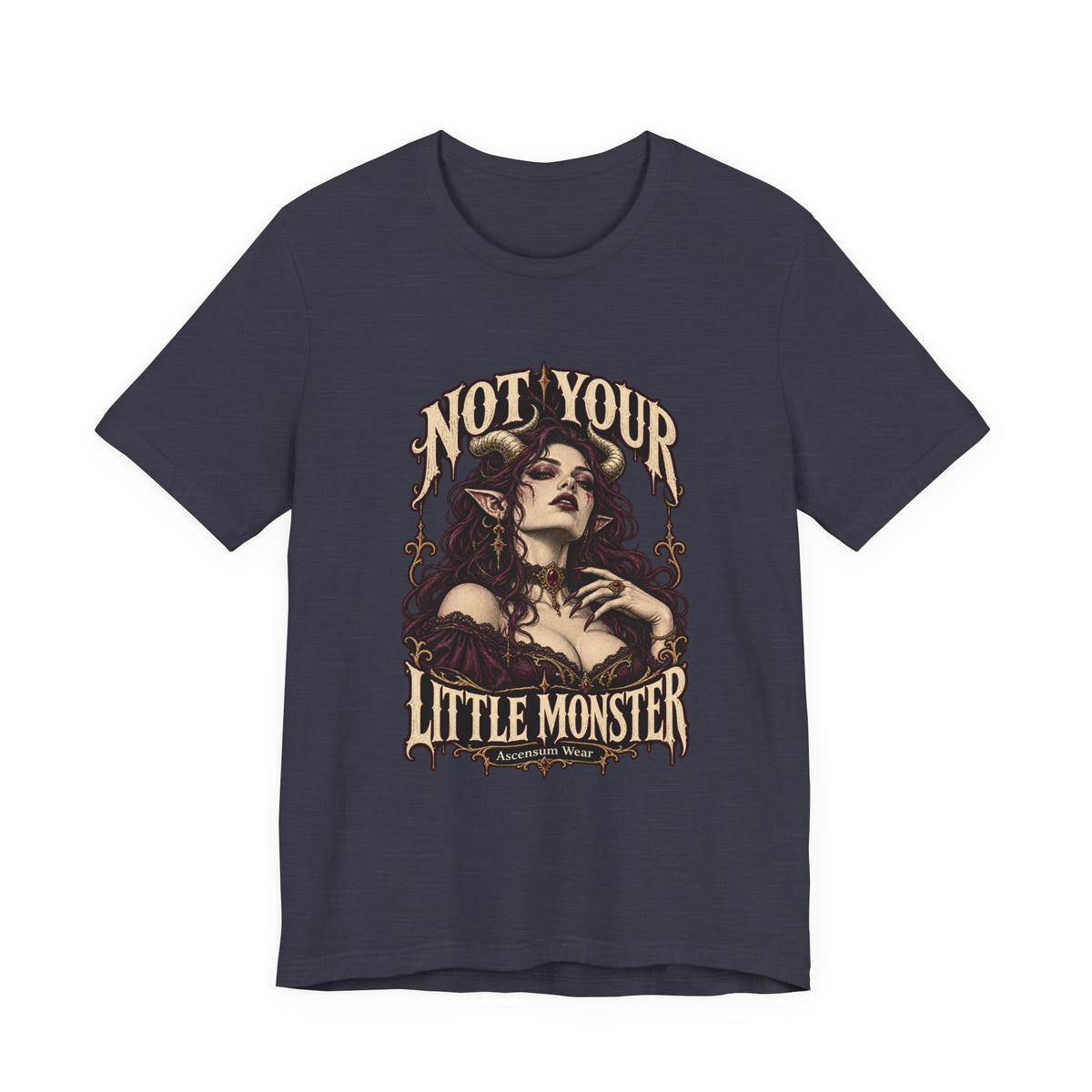 Not Your Little Monster — Halloween Graphic Tee | Ascensum Wear