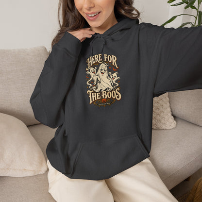 Here for the Boos — Vintage Ghost Trio Unisex Tee | Ascensum Wear