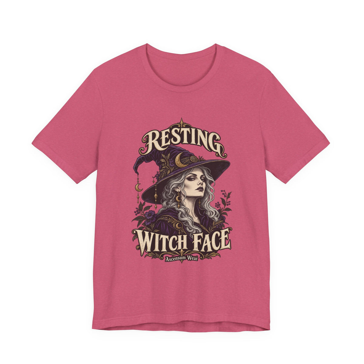 Resting Witch Face — Halloween Unisex Tee | Ascensum Wear