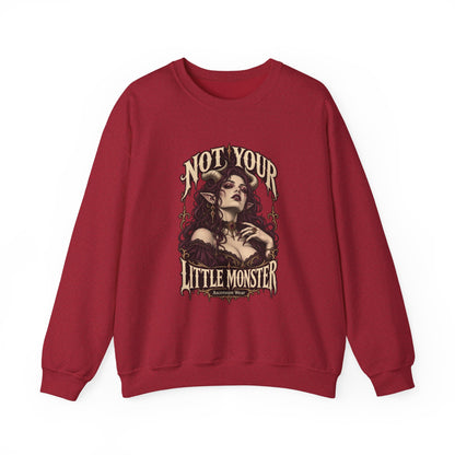 Not Your Little Monster — Halloween Graphic Crewneck | Ascensum Wear
