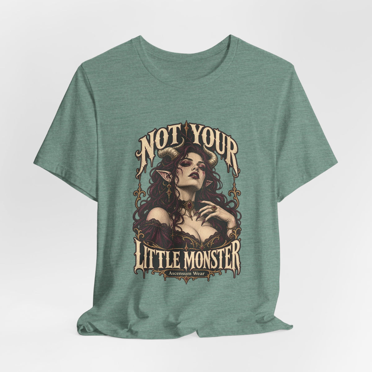 Not Your Little Monster — Halloween Graphic Tee | Ascensum Wear