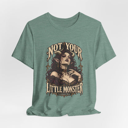 Not Your Little Monster — Halloween Graphic Tee | Ascensum Wear