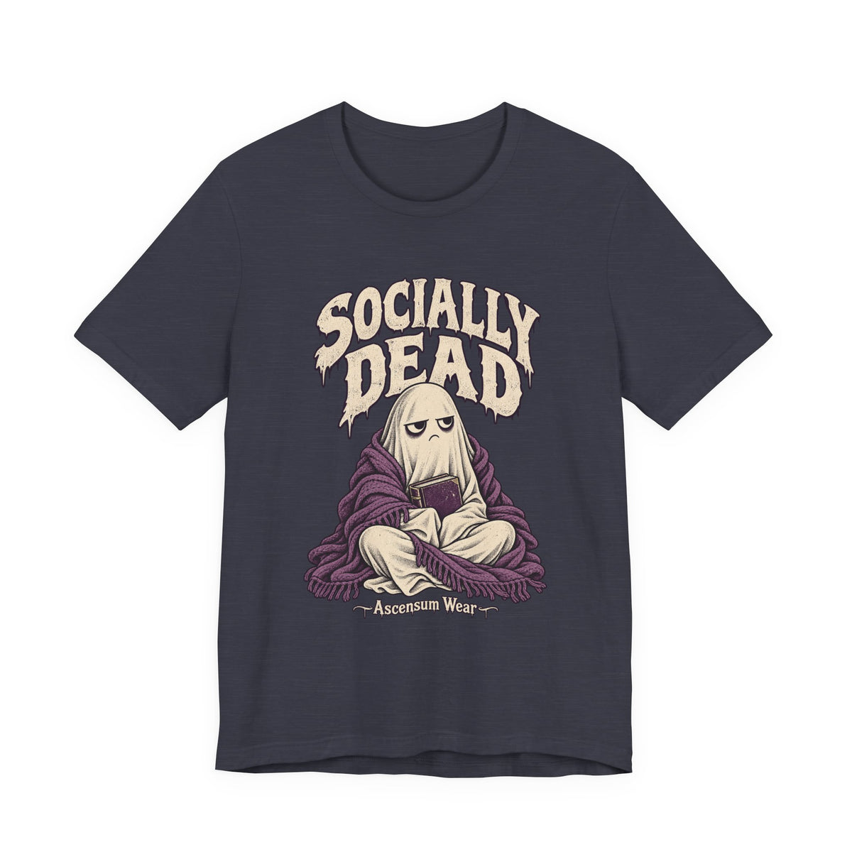 Socially Dead — Halloween Unisex Tee | Ascensum Wear