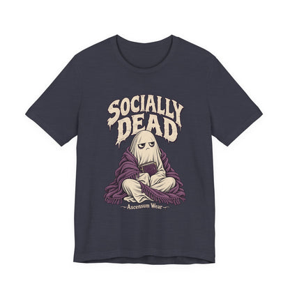 Socially Dead — Halloween Unisex Tee | Ascensum Wear