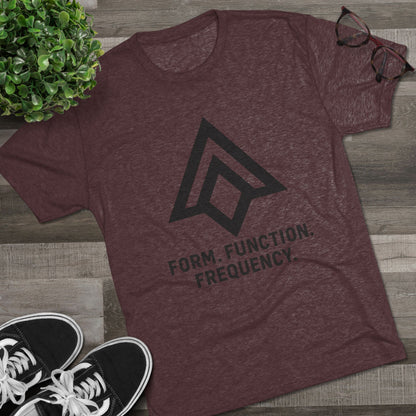 Form. Function. Frequency.  Logo Signature Alignment Tee