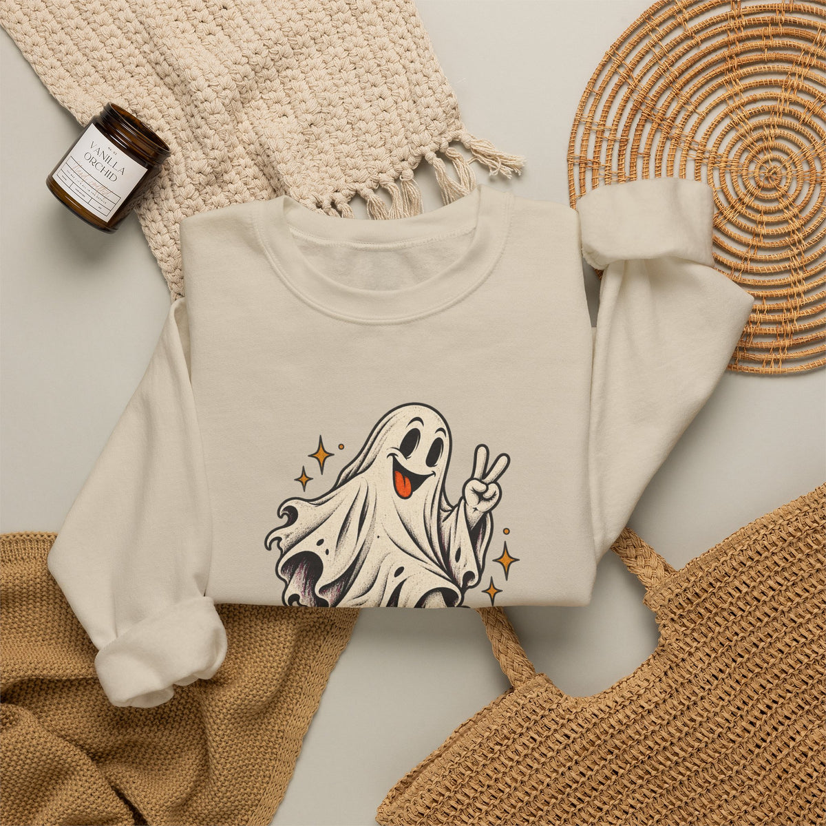 Creepin' It Real — Halloween Unisex Crewneck | Ascensum Wear