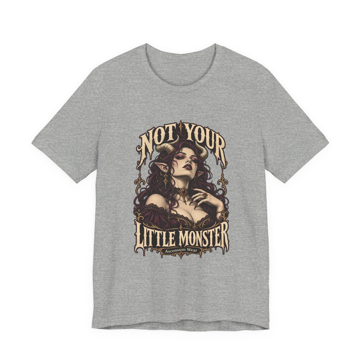 Not Your Little Monster — Halloween Graphic Tee | Ascensum Wear