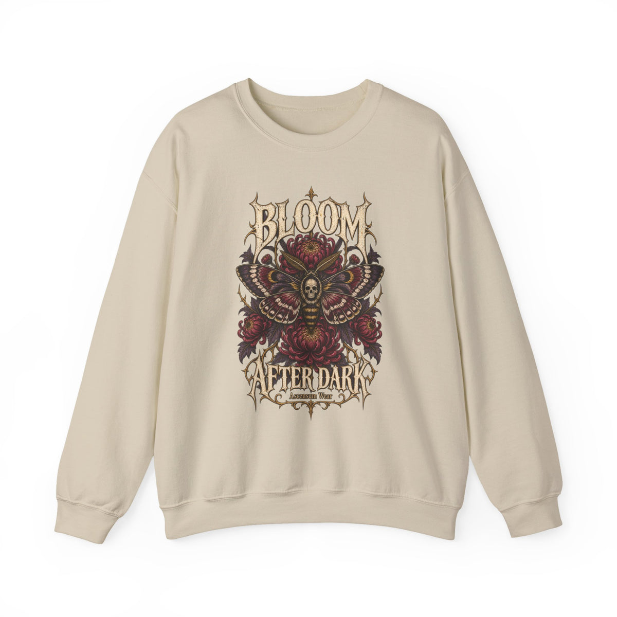 Bloom After Dark — Halloween Unisex Crewneck | Ascensum Wear
