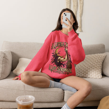 A Little Wicked A Lot Stronger — Halloween Unisex Crewneck Sweatshirt | Ascensum Wear