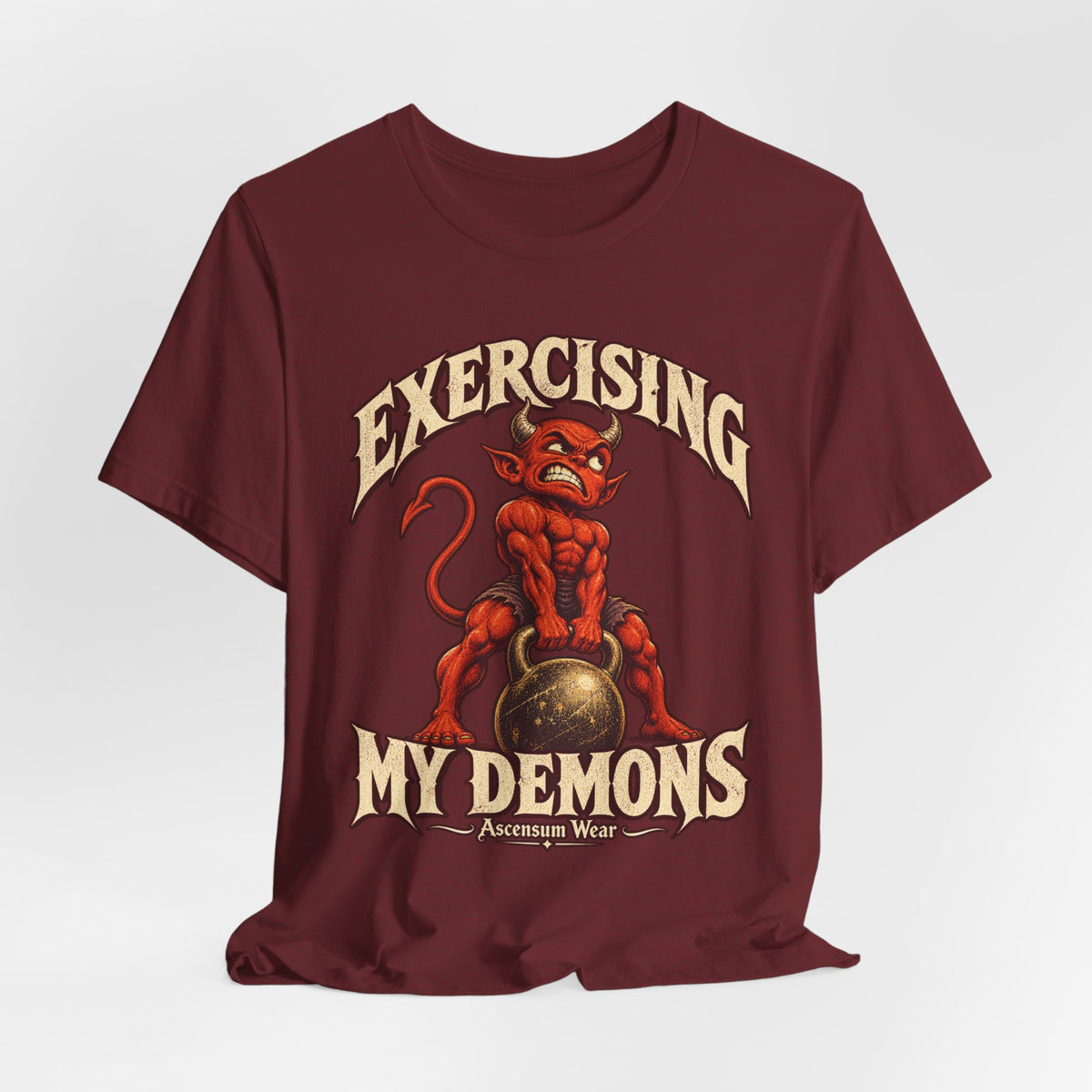 Exercising My Demons — Halloween Unisex Tee | Ascensum Wear