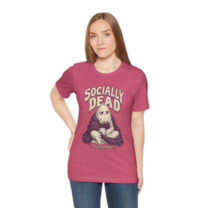 Socially Dead — Halloween Unisex Tee | Ascensum Wear