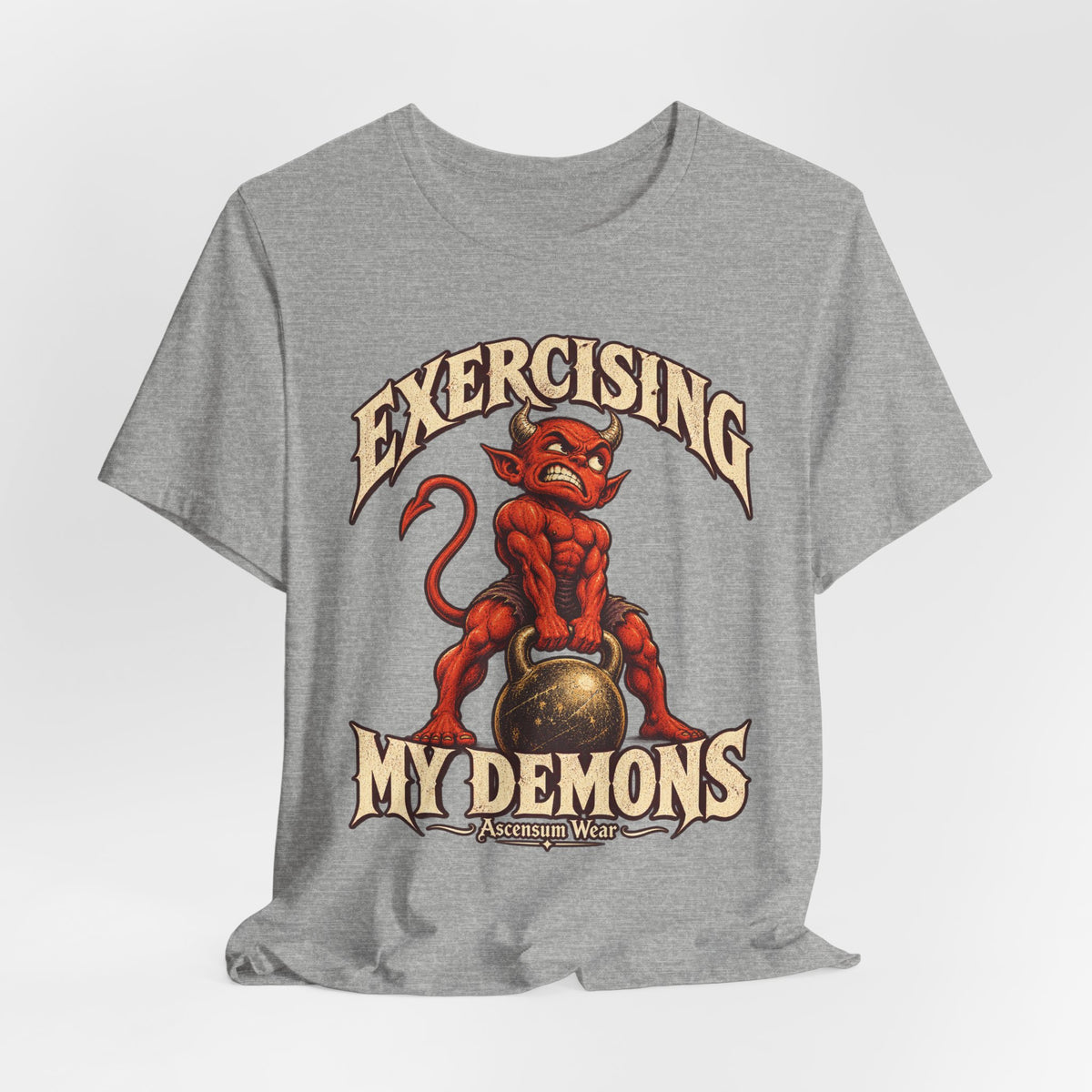 Exercising My Demons — Halloween Unisex Tee | Ascensum Wear