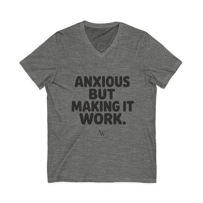 Anxious But Making It Work | Women's Empowerment V Neck