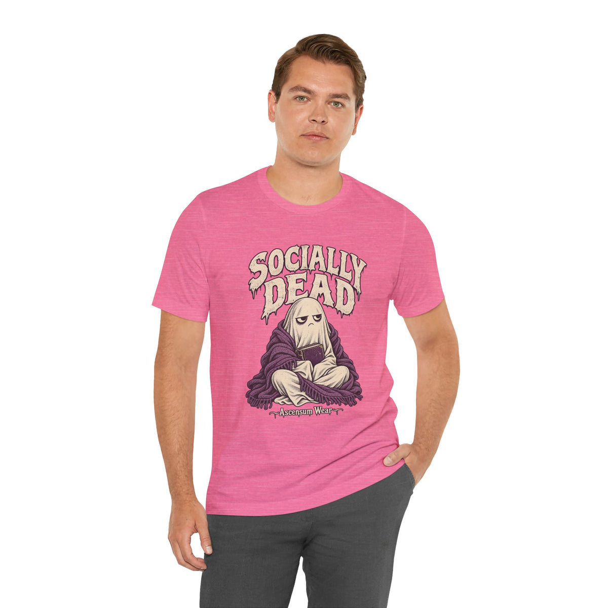 Socially Dead — Halloween Unisex Tee | Ascensum Wear