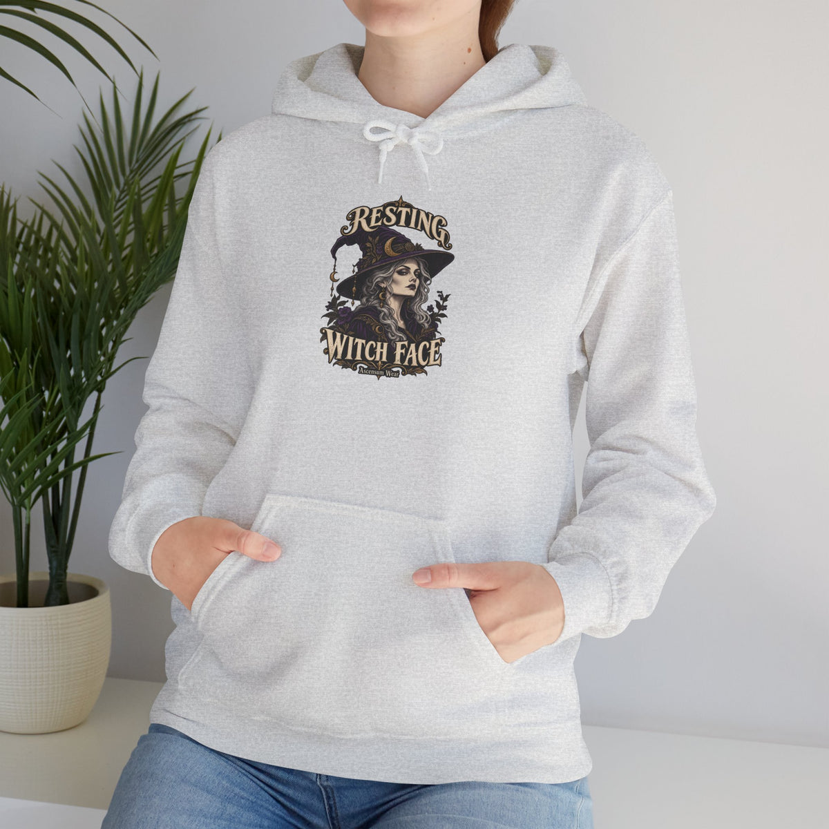 Resting Witch Face — Halloween Unisex Hoodie | Ascensum Wear
