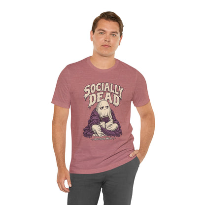 Socially Dead — Halloween Unisex Tee | Ascensum Wear