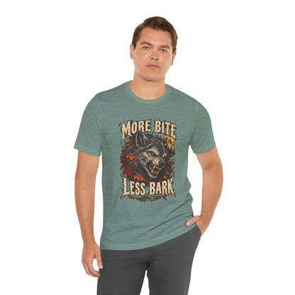 More Bite Less Bark — Halloween Unisex Tee | Ascensum Wear