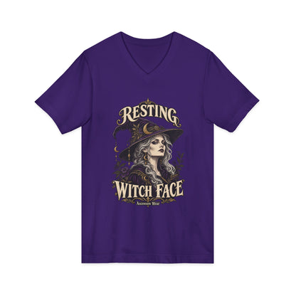 Resting Witch Face — Halloween Unisex Tee | Ascensum Wear
