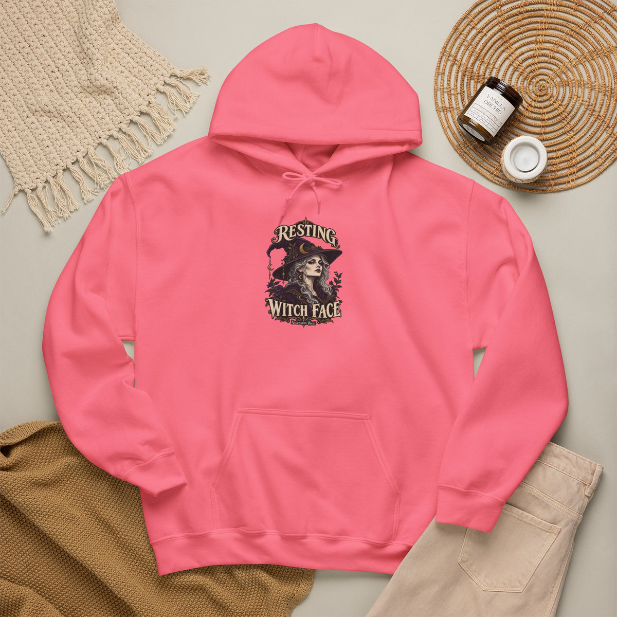 Resting Witch Face — Halloween Unisex Hoodie | Ascensum Wear