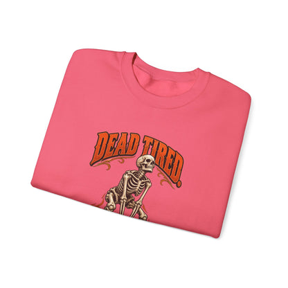 Dead Tired Still Lifting — Halloween Fitness Unisex Crewneck | Ascensum Wear