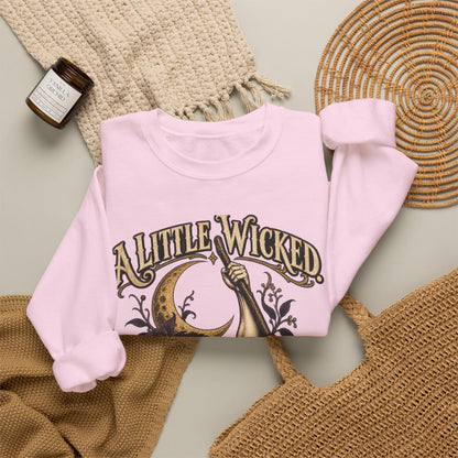 A Little Wicked A Lot Stronger — Halloween Unisex Crewneck Sweatshirt | Ascensum Wear