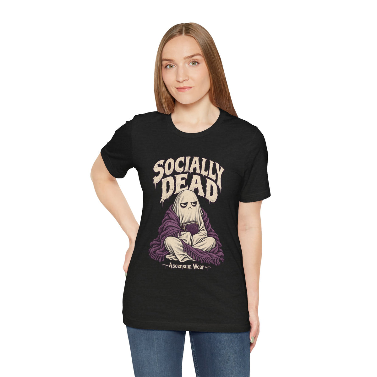 Socially Dead — Halloween Unisex Tee | Ascensum Wear