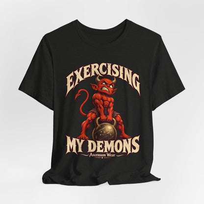 Exercising My Demons — Halloween Unisex Tee | Ascensum Wear
