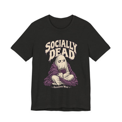 Socially Dead — Halloween Unisex Tee | Ascensum Wear