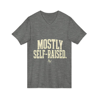 Mostly Self-Raised | Women's Empowerment V-Neck Tee