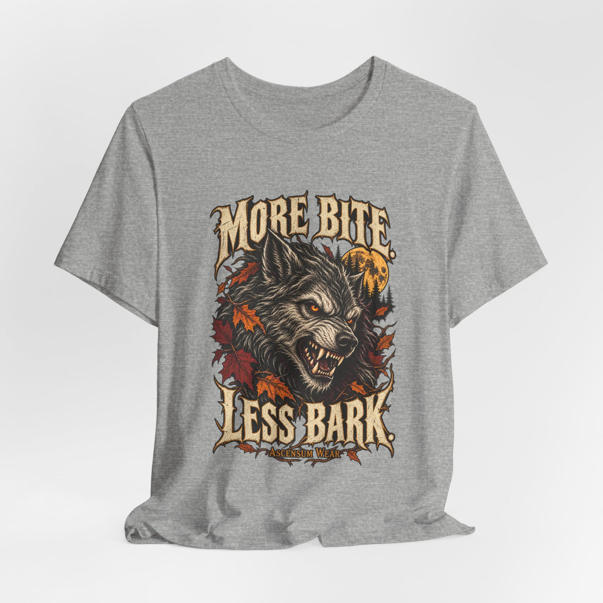 More Bite Less Bark — Halloween Unisex Tee | Ascensum Wear