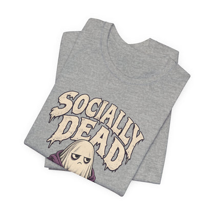 Socially Dead — Halloween Unisex Tee | Ascensum Wear