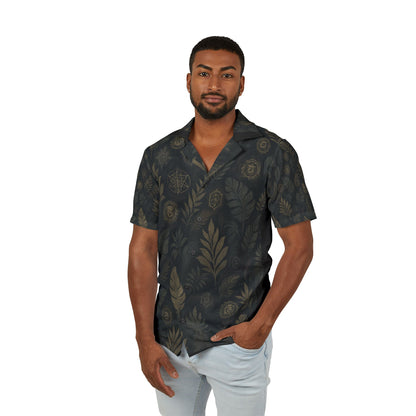 Spiritual Warrior AOP Hawaiian Shirt – “Oasis of Ascension” Edition