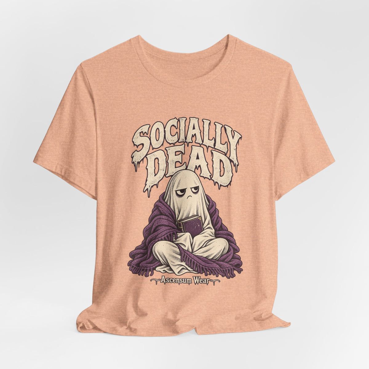 Socially Dead — Halloween Unisex Tee | Ascensum Wear