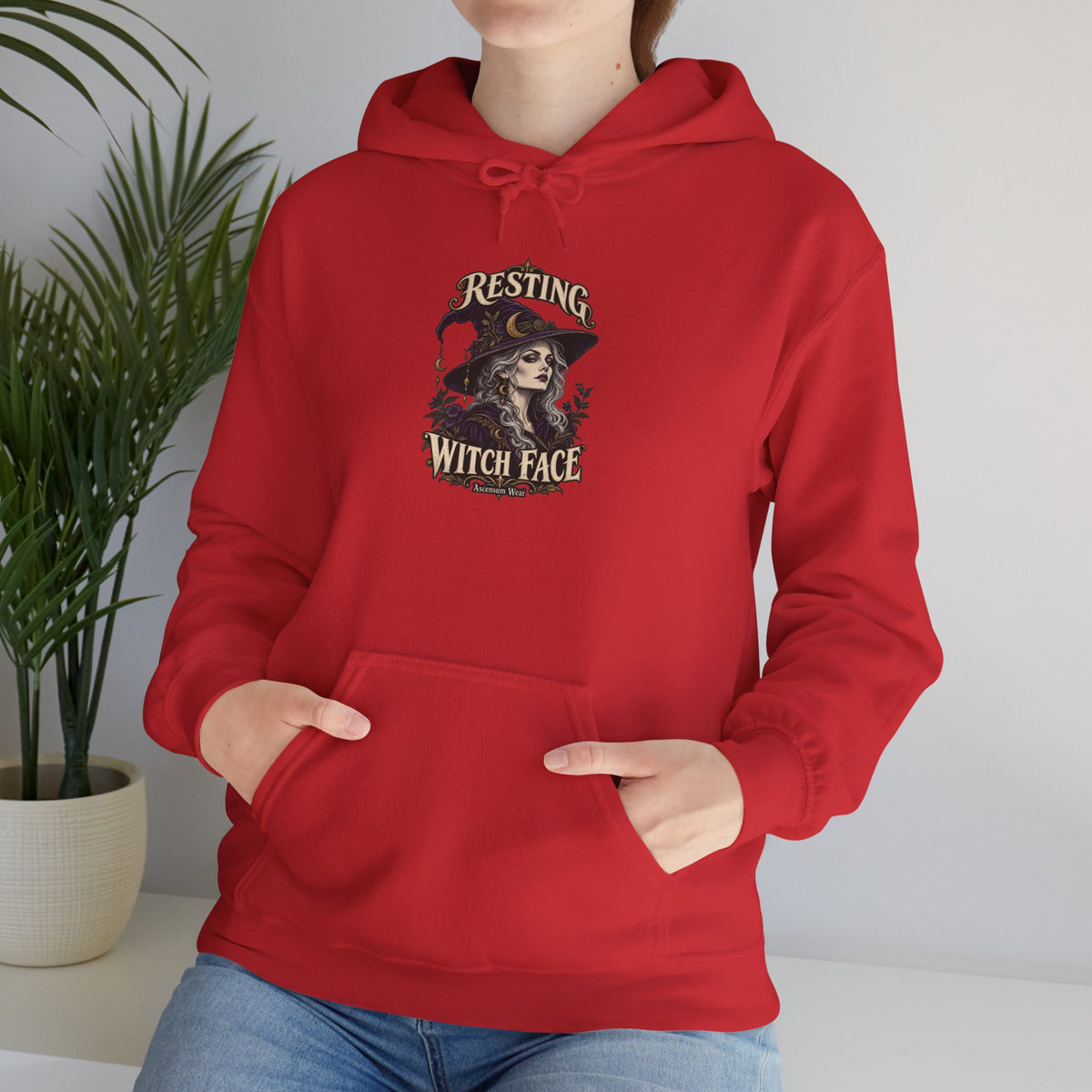 Resting Witch Face — Halloween Unisex Hoodie | Ascensum Wear
