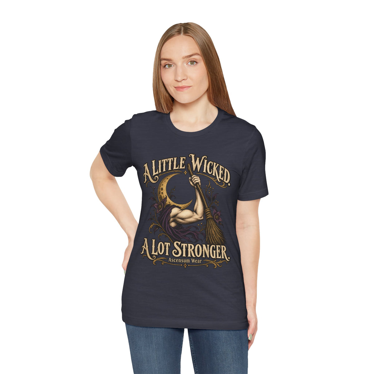 A Little Wicked A Lot Stronger — Halloween Unisex Tee | Ascensum Wear