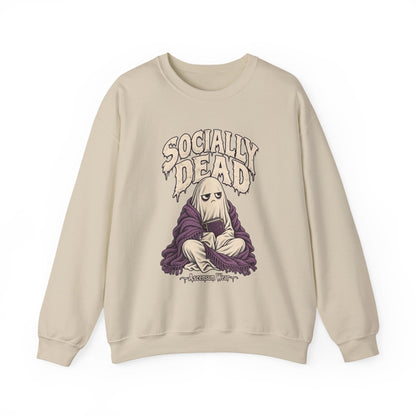 Socially Dead — Halloween Unisex Crewneck | Ascensum Wear