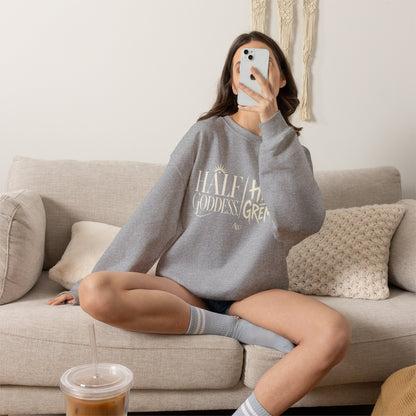 Half Goddess, Half Gremlin — Women's Empowerment Crewneck | Ascensum Wear