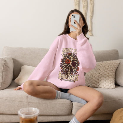 Bullet From Bad Days — Skeleton Flowers Halloween Crewneck | Ascensum Wear