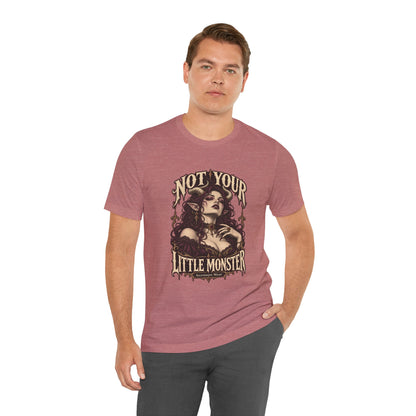 Not Your Little Monster — Halloween Graphic Tee | Ascensum Wear