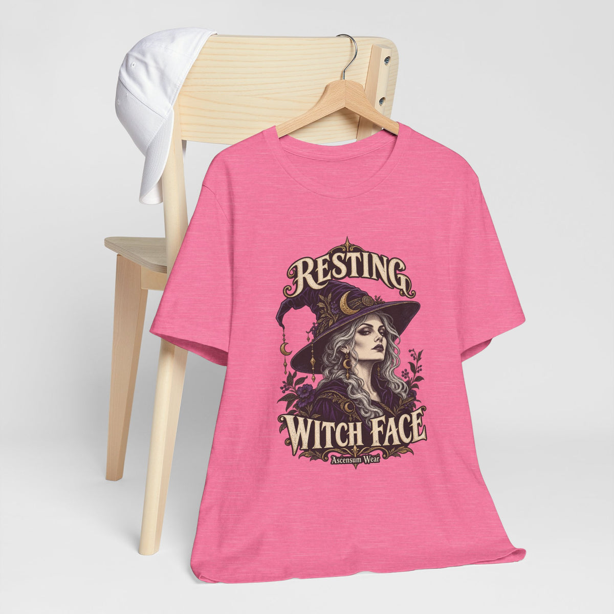 Resting Witch Face — Halloween Unisex Tee | Ascensum Wear