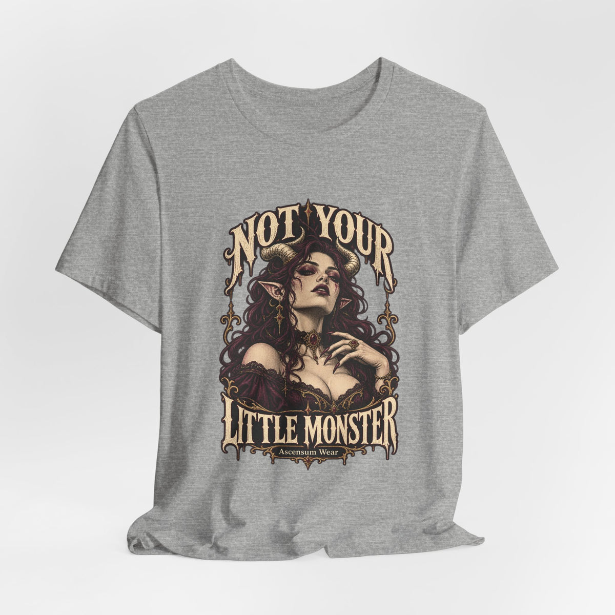 Not Your Little Monster — Halloween Graphic Tee | Ascensum Wear