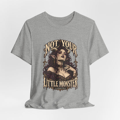 Not Your Little Monster — Halloween Graphic Tee | Ascensum Wear