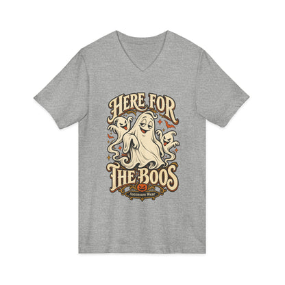 Here for the Boos — Vintage Ghost Trio Unisex Tee | Ascensum Wear